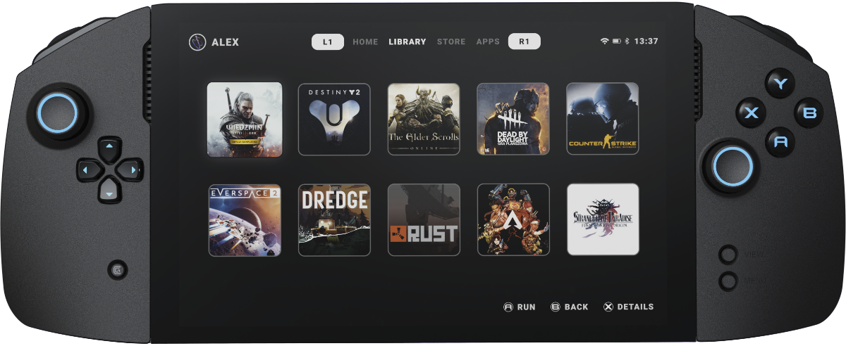 Combo Gaming Console Prototype